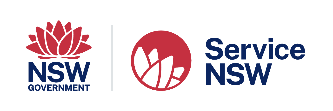 NSW Government and Service NSW logos