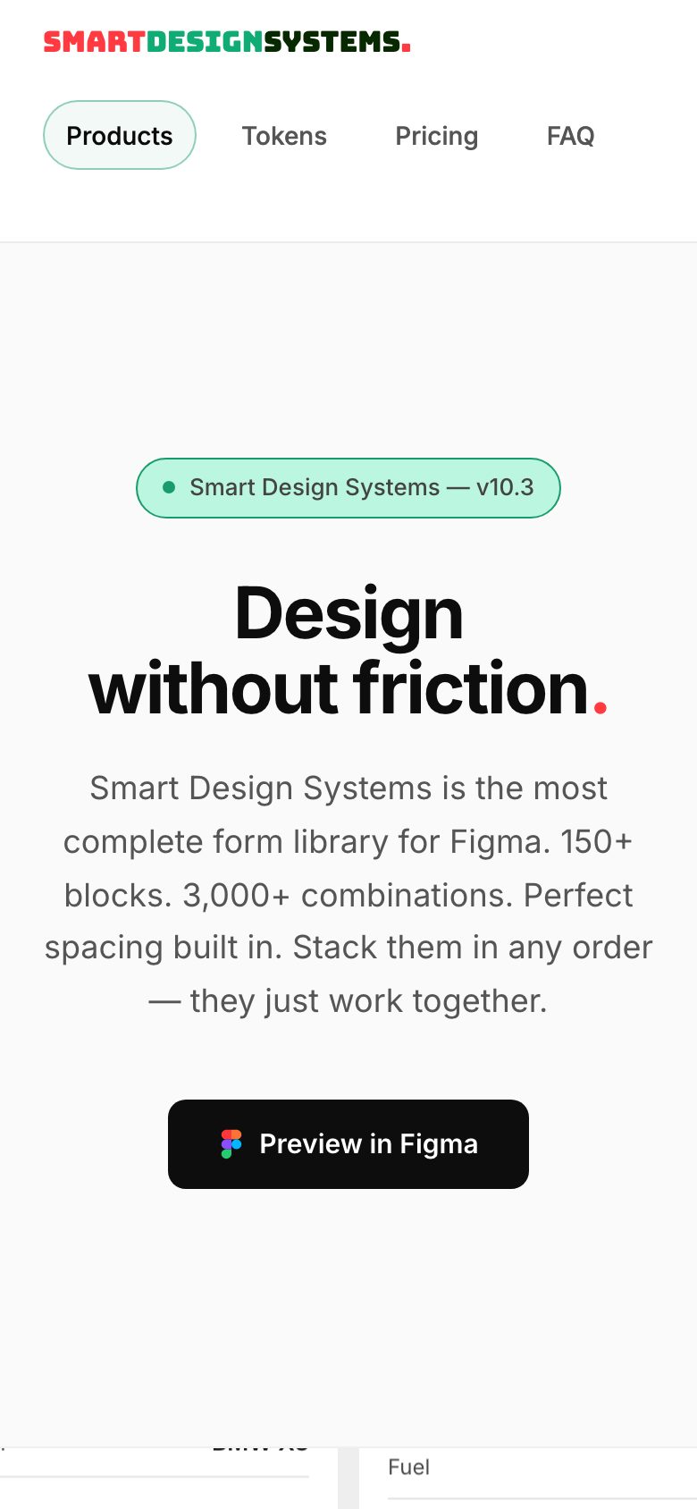 Smart Design Systems on mobile